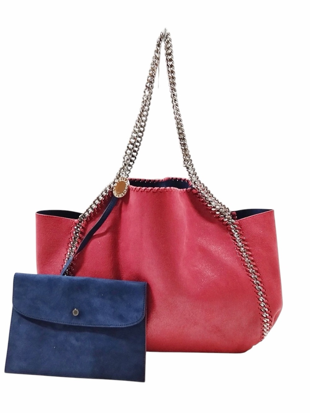 Stella McCartney Falabella Reversible Tote W/ Matching Pouch